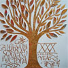 Calligraphy Society of Victoria 30th Anniversary card