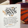 Bowl of Nous sandblasted bowl with card